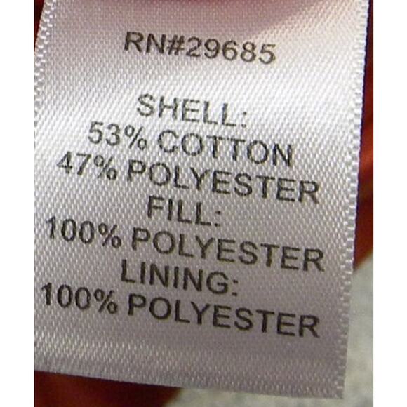 Pendleton Orange Quilted Vest - Picture 5 of 6